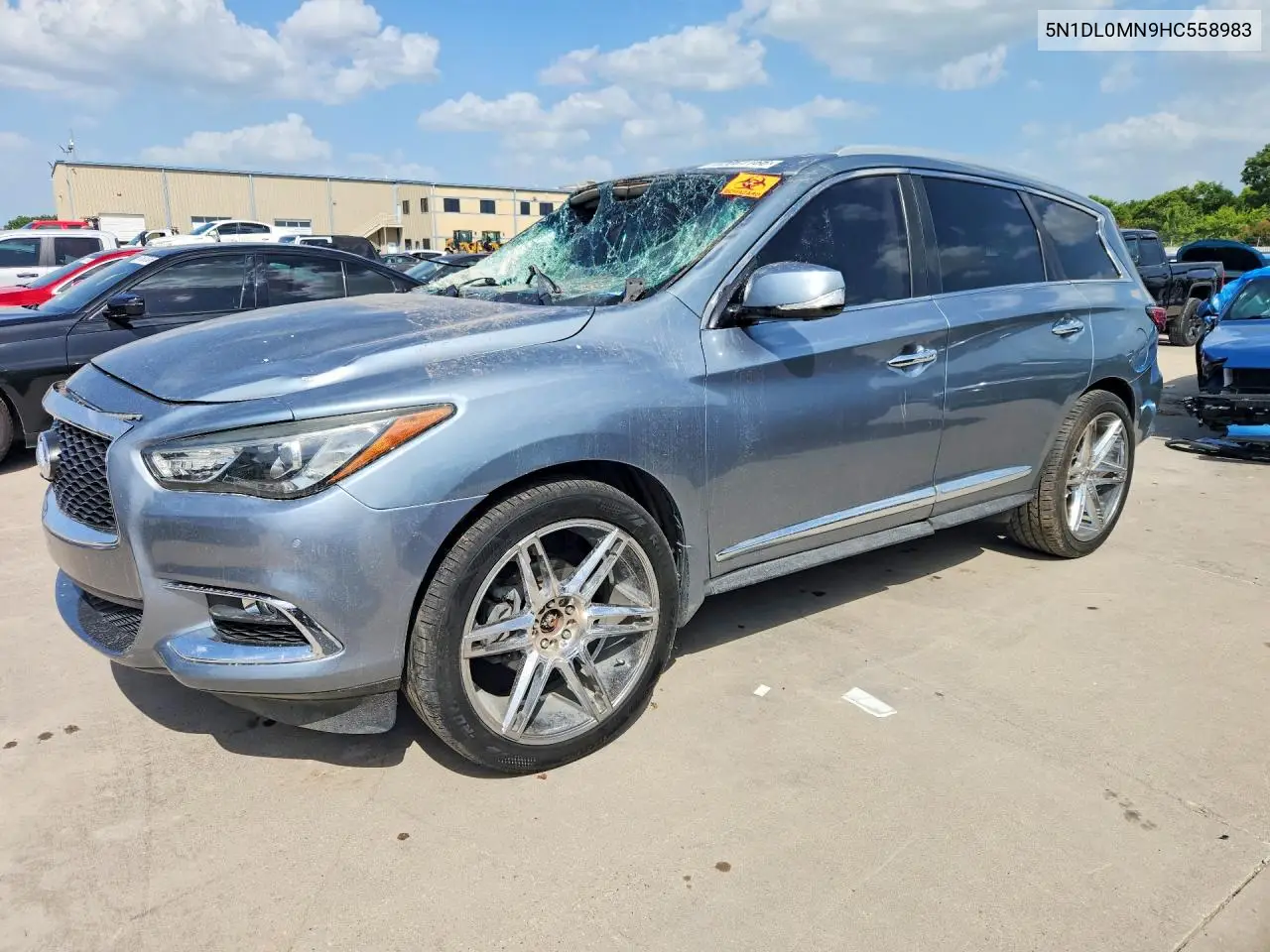 2017 Infiniti Qx60 Base VIN: 5N1DL0MN9HC558983 Lot: 62061166