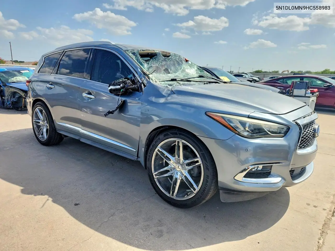 2017 Infiniti Qx60 Base VIN: 5N1DL0MN9HC558983 Lot: 62061166