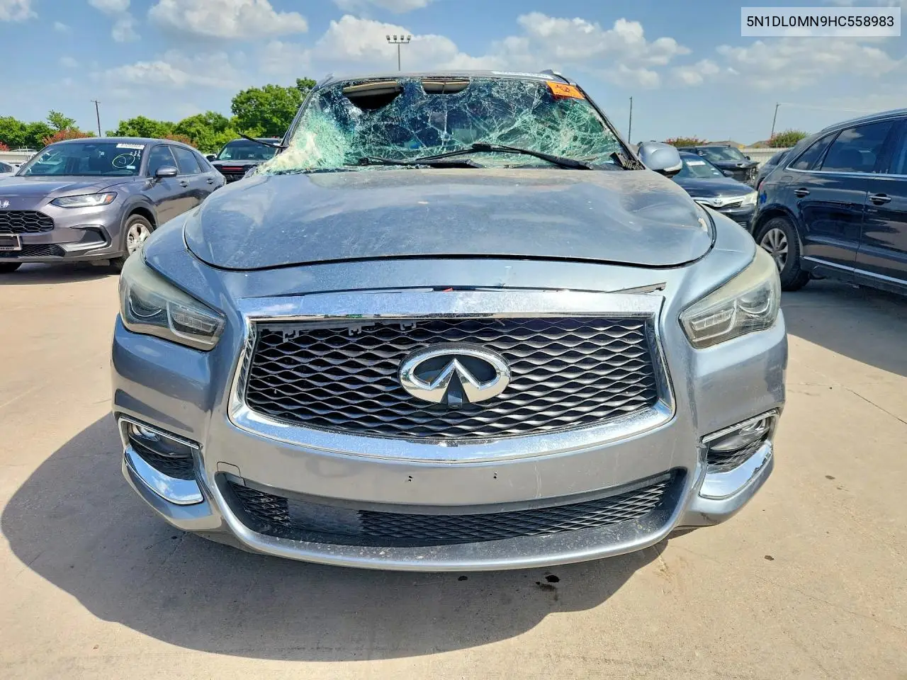 2017 Infiniti Qx60 Base VIN: 5N1DL0MN9HC558983 Lot: 62061166
