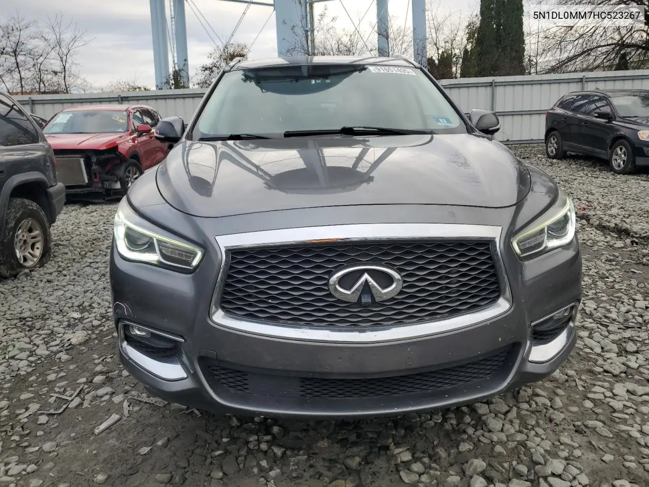 5N1DL0MM7HC523267 2017 Infiniti Qx60 Base