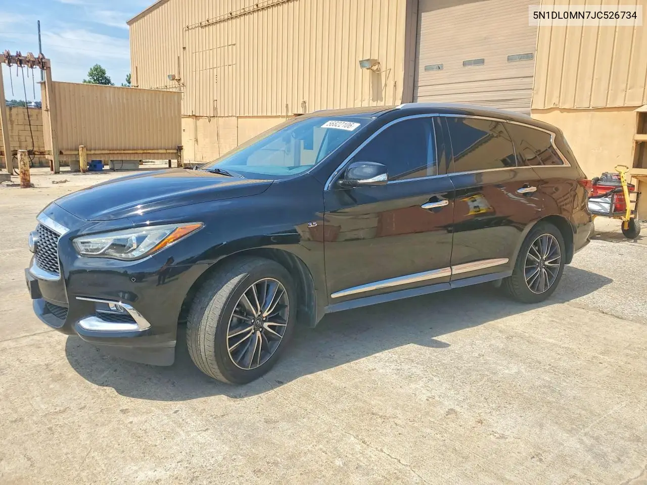 2018 Infiniti Qx60 Base VIN: 5N1DL0MN7JC526734 Lot: 56822106
