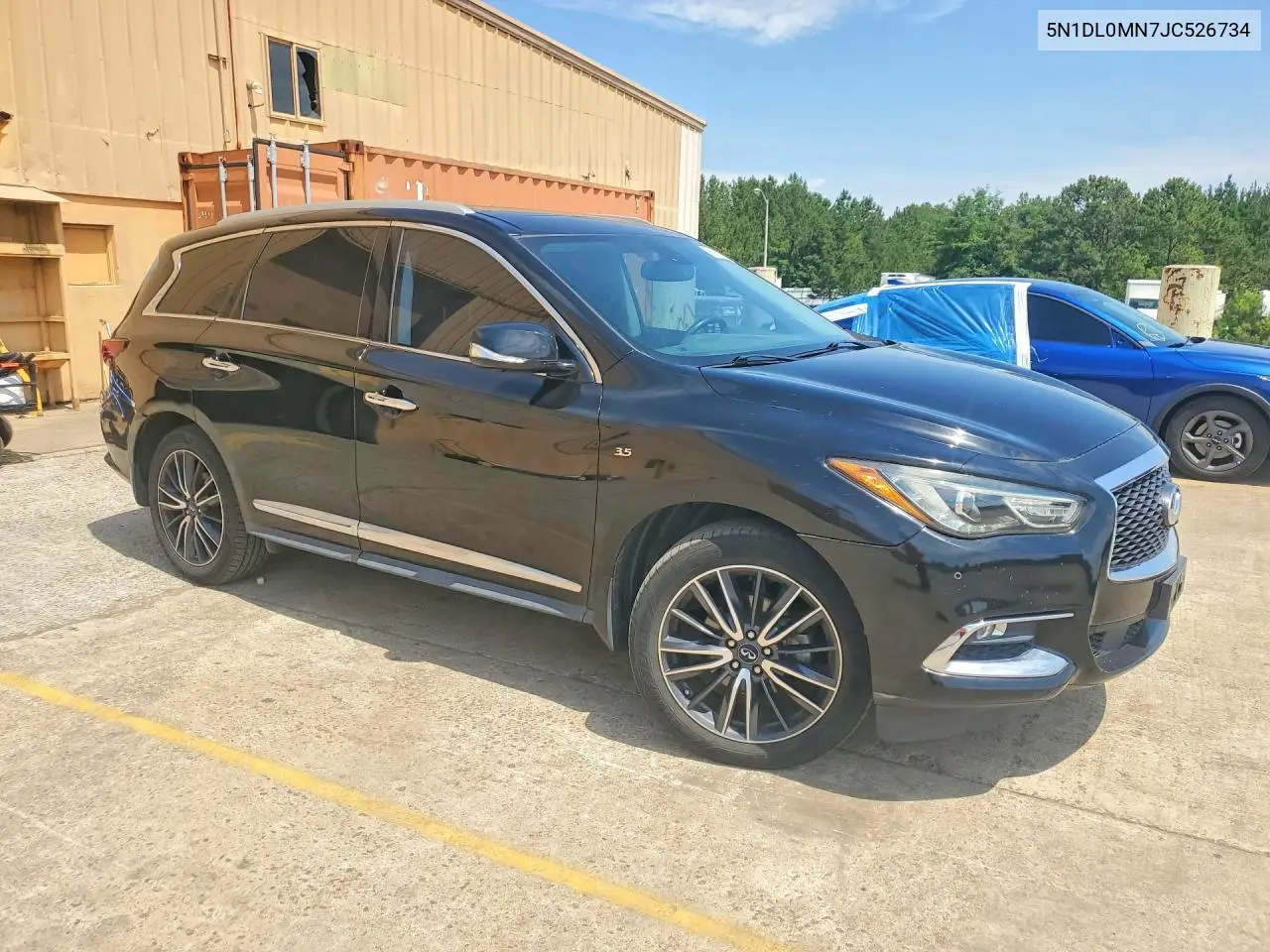 2018 Infiniti Qx60 Base VIN: 5N1DL0MN7JC526734 Lot: 56822106