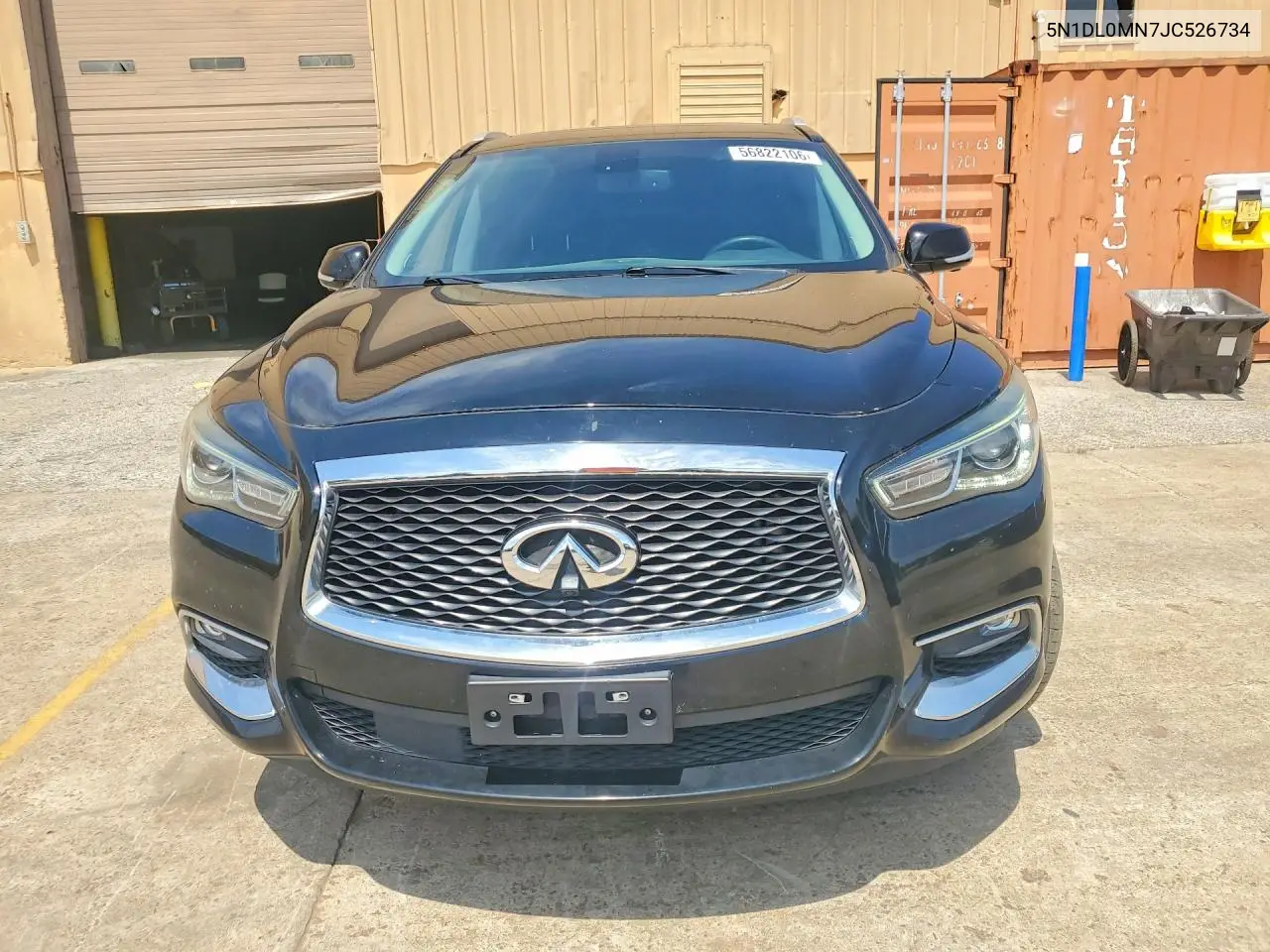 2018 Infiniti Qx60 Base VIN: 5N1DL0MN7JC526734 Lot: 56822106