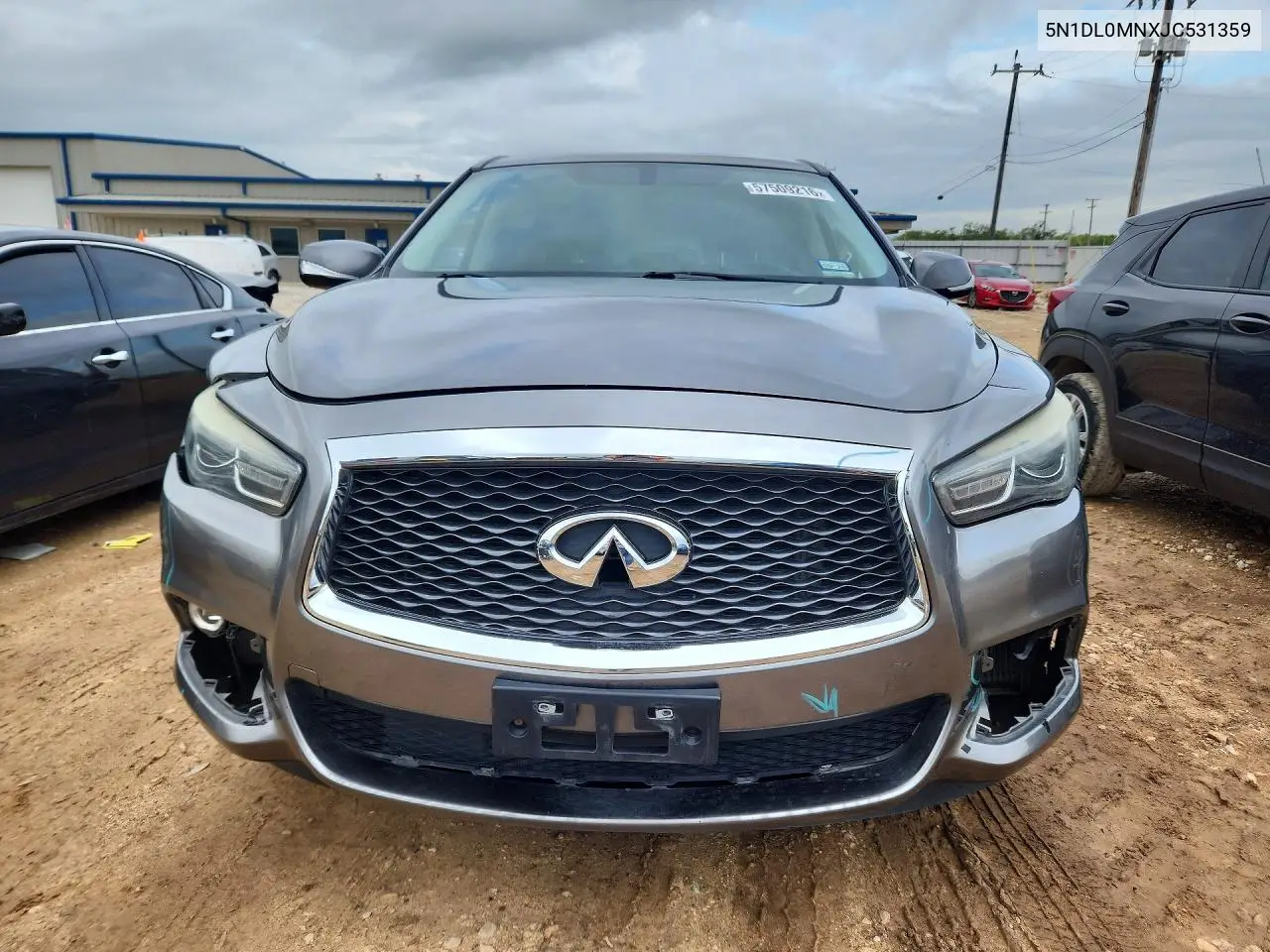 2018 Infiniti Qx60 Base VIN: 5N1DL0MNXJC531359 Lot: 57509216