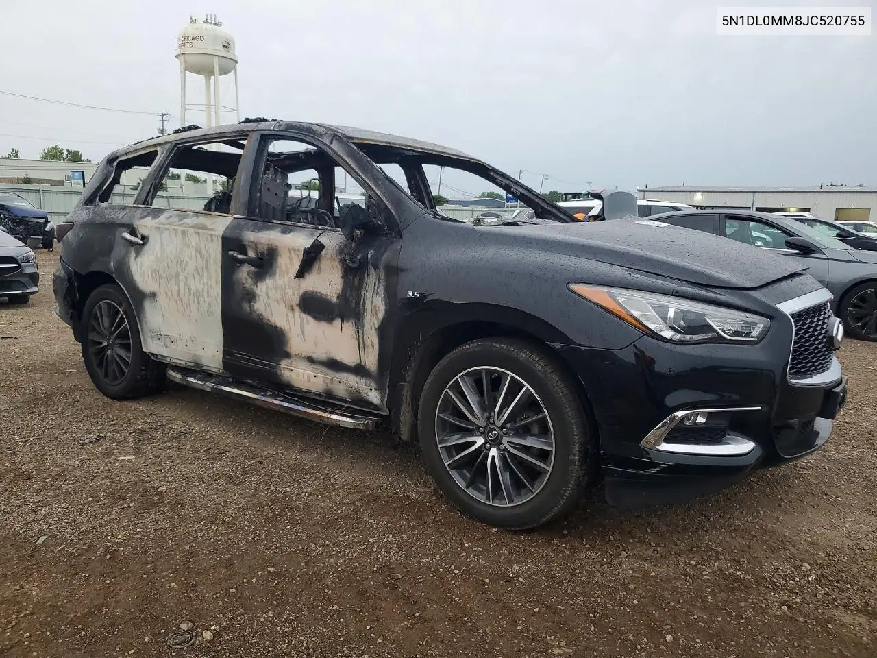2018 Infiniti Qx60 Base VIN: 5N1DL0MM8JC520755 Lot: 57853516