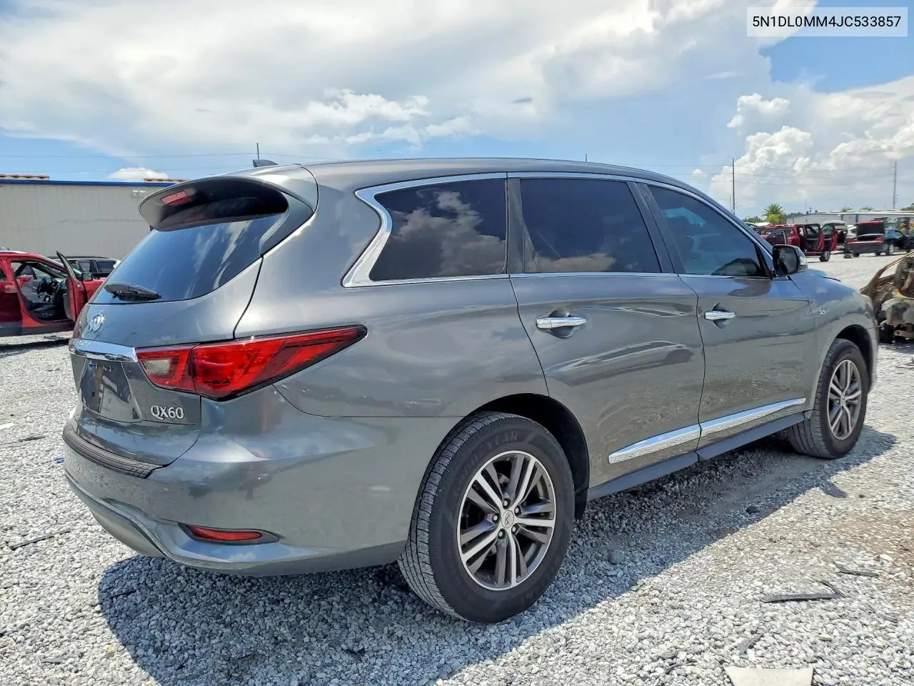 2018 Infiniti Qx60 Base VIN: 5N1DL0MM4JC533857 Lot: 60441466