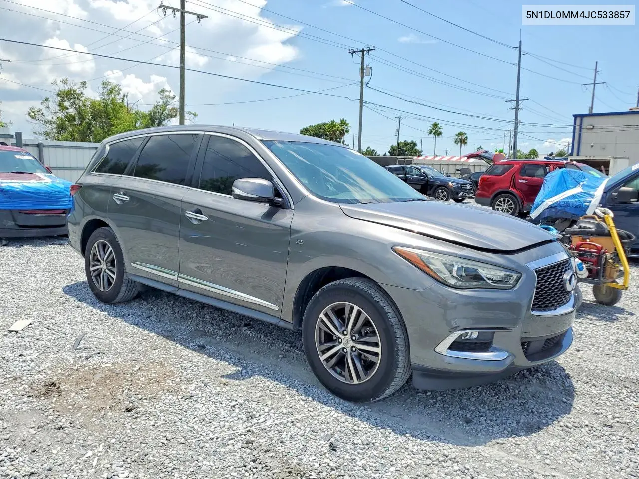2018 Infiniti Qx60 Base VIN: 5N1DL0MM4JC533857 Lot: 60441466