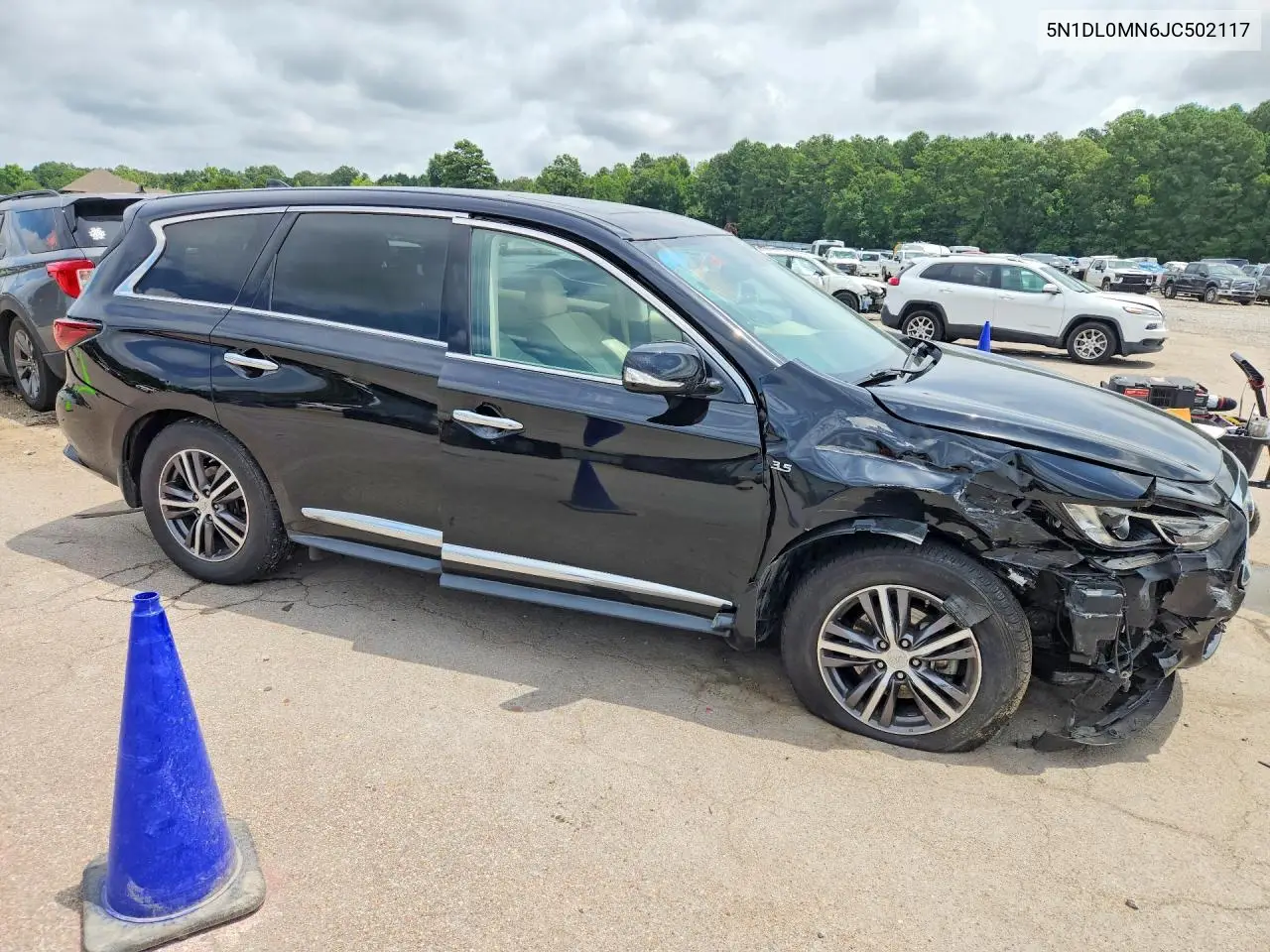 2018 Infiniti Qx60 Base VIN: 5N1DL0MN6JC502117 Lot: 60648736