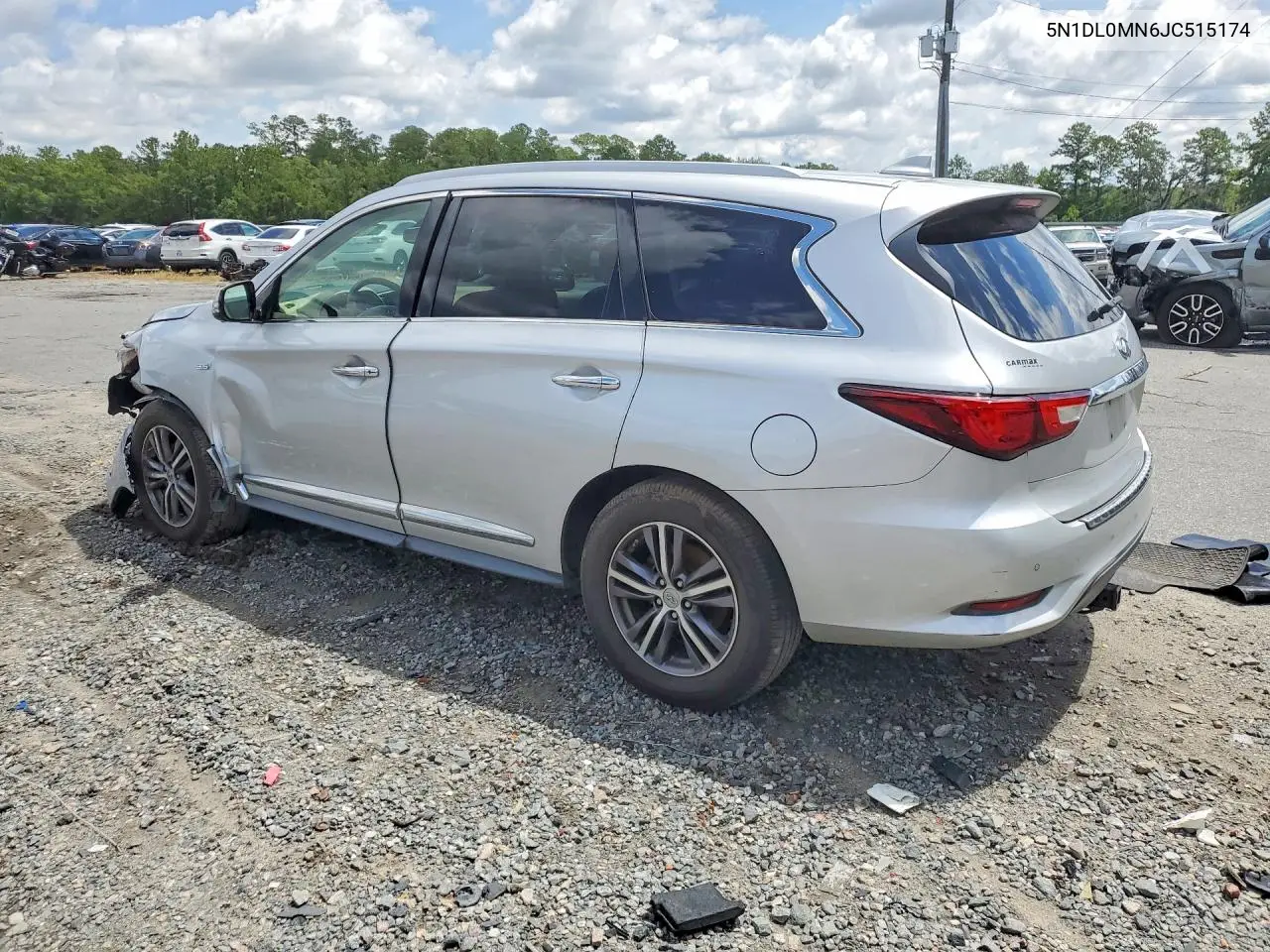 2018 Infiniti Qx60 Base VIN: 5N1DL0MN6JC515174 Lot: 60651046