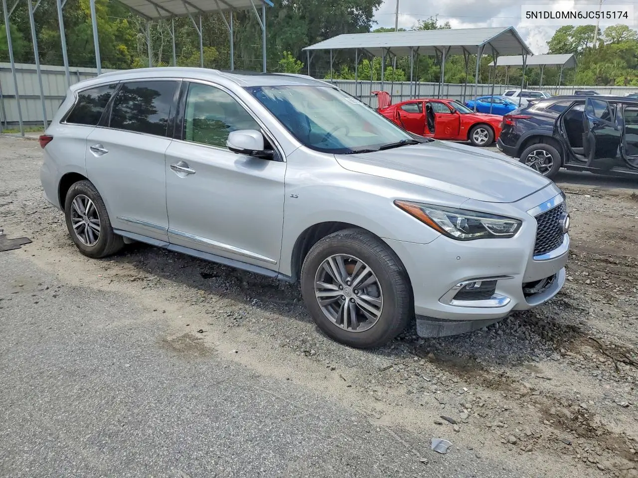 2018 Infiniti Qx60 Base VIN: 5N1DL0MN6JC515174 Lot: 60651046