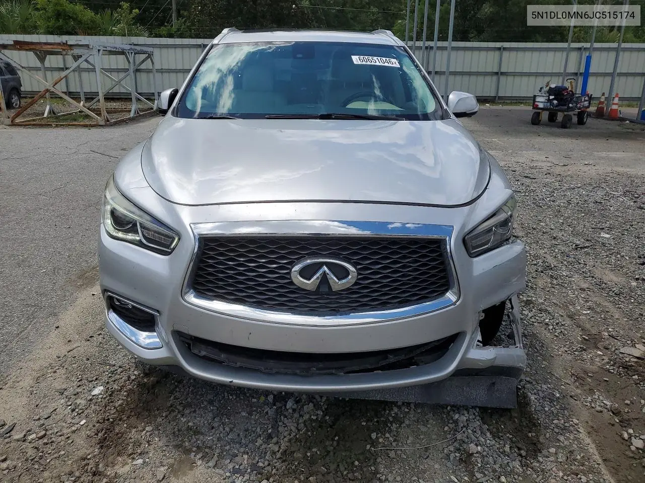 2018 Infiniti Qx60 Base VIN: 5N1DL0MN6JC515174 Lot: 60651046