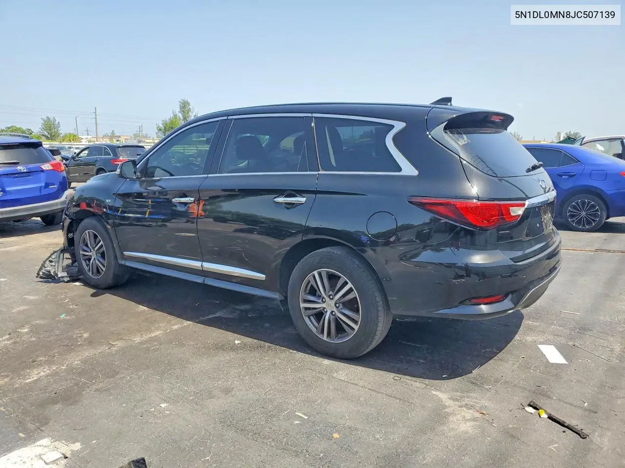 2018 Infiniti Qx60 Base VIN: 5N1DL0MN8JC507139 Lot: 60892396