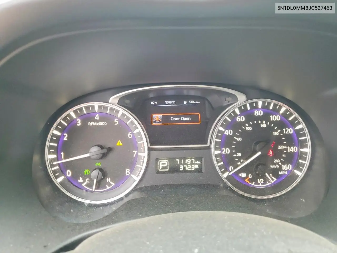 5N1DL0MM8JC527463 2018 Infiniti Qx60 Base
