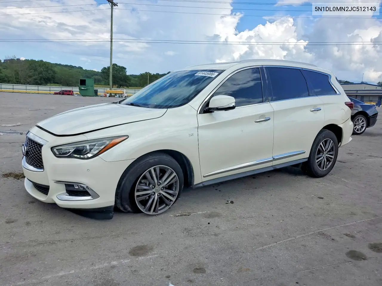 2018 Infiniti Qx60 Base VIN: 5N1DL0MN2JC512143 Lot: 61445986