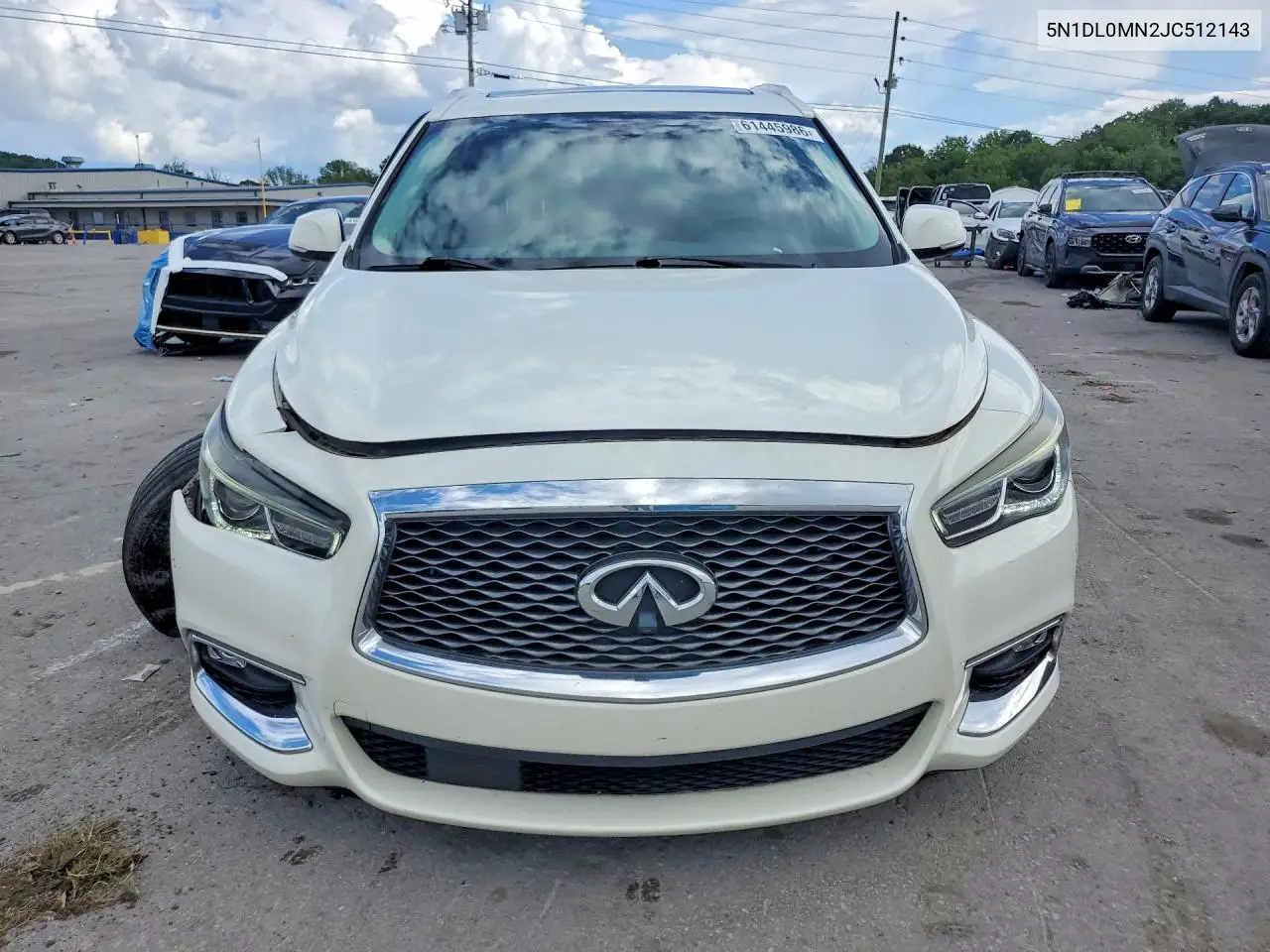 2018 Infiniti Qx60 Base VIN: 5N1DL0MN2JC512143 Lot: 61445986
