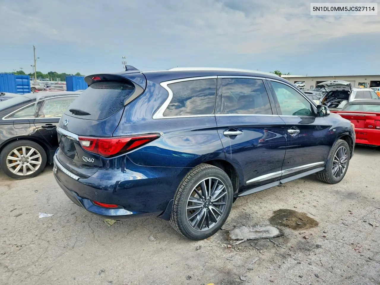 2018 Infiniti Qx60 Base VIN: 5N1DL0MM5JC527114 Lot: 61475346