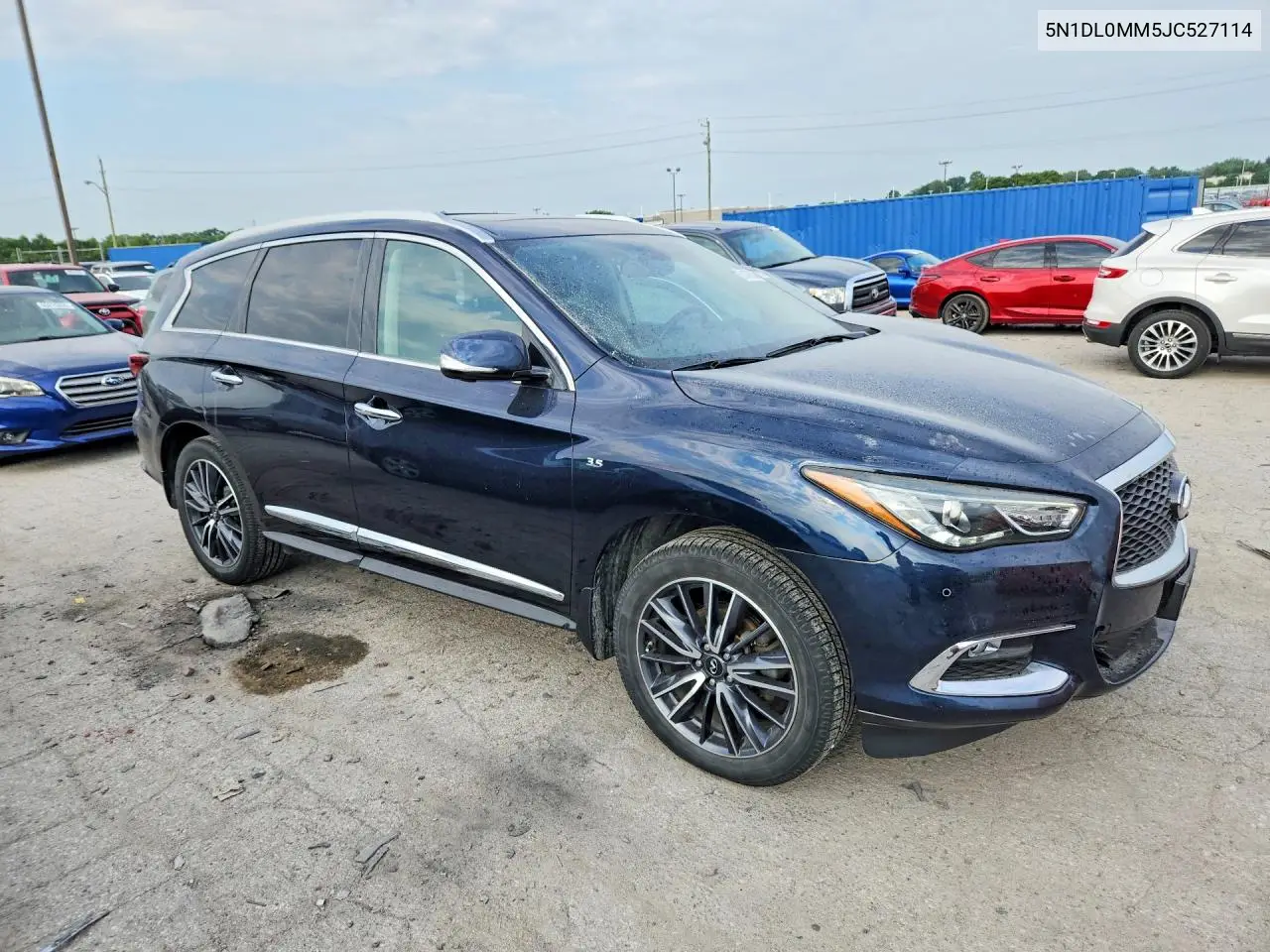 2018 Infiniti Qx60 Base VIN: 5N1DL0MM5JC527114 Lot: 61475346