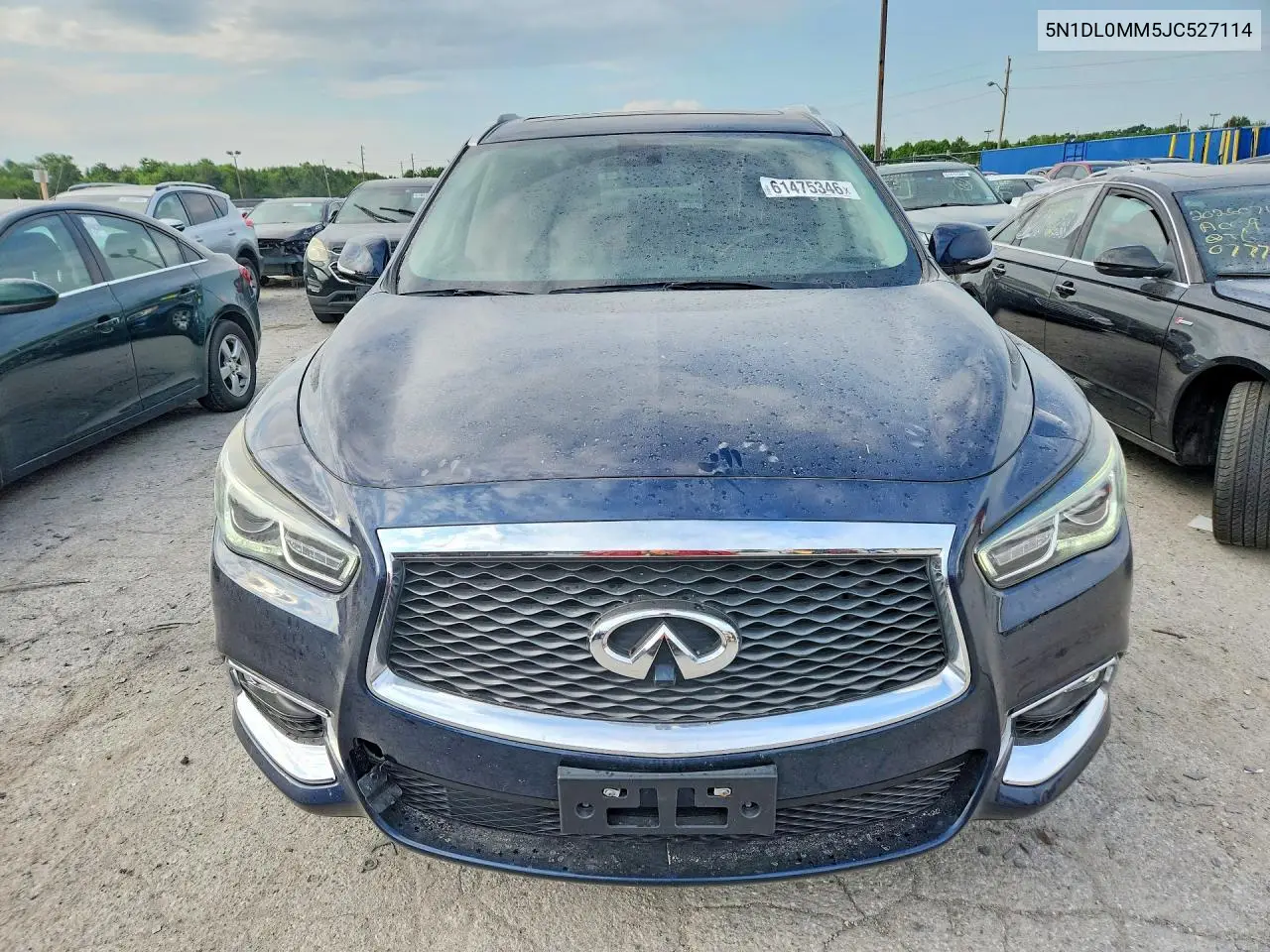2018 Infiniti Qx60 Base VIN: 5N1DL0MM5JC527114 Lot: 61475346
