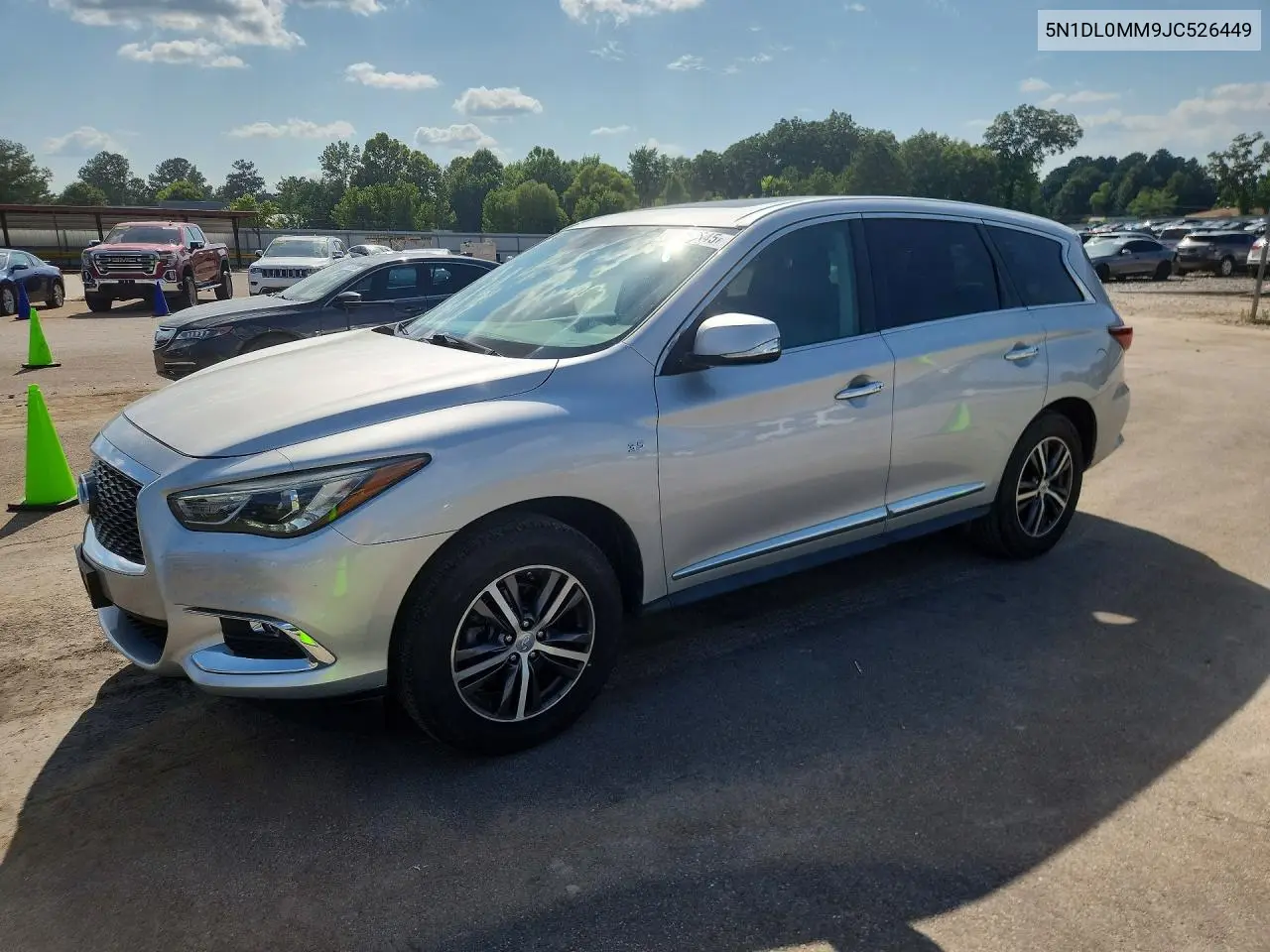 2018 Infiniti Qx60 Base VIN: 5N1DL0MM9JC526449 Lot: 77248545