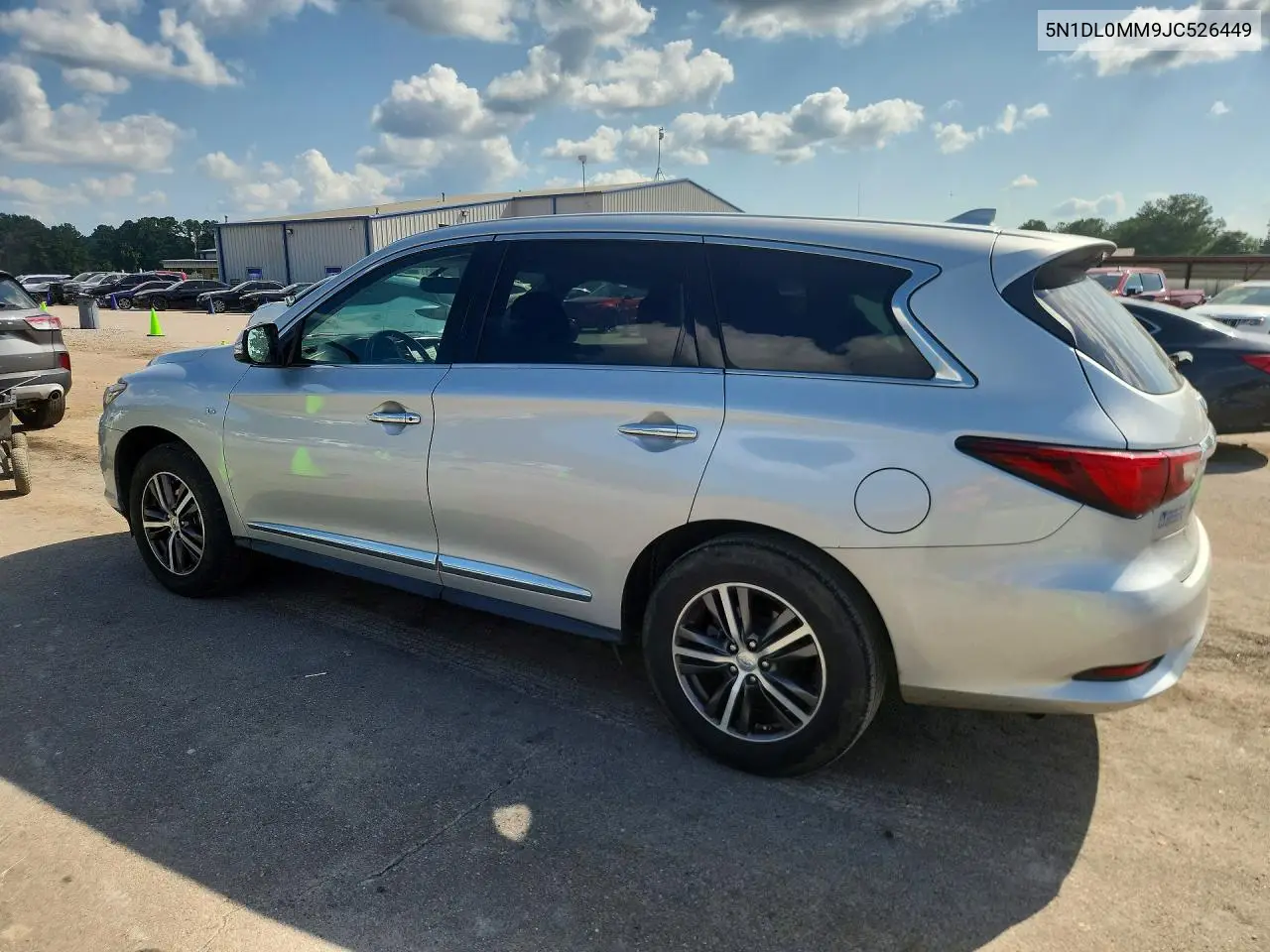 2018 Infiniti Qx60 Base VIN: 5N1DL0MM9JC526449 Lot: 77248545