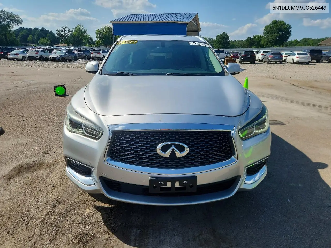 2018 Infiniti Qx60 Base VIN: 5N1DL0MM9JC526449 Lot: 77248545
