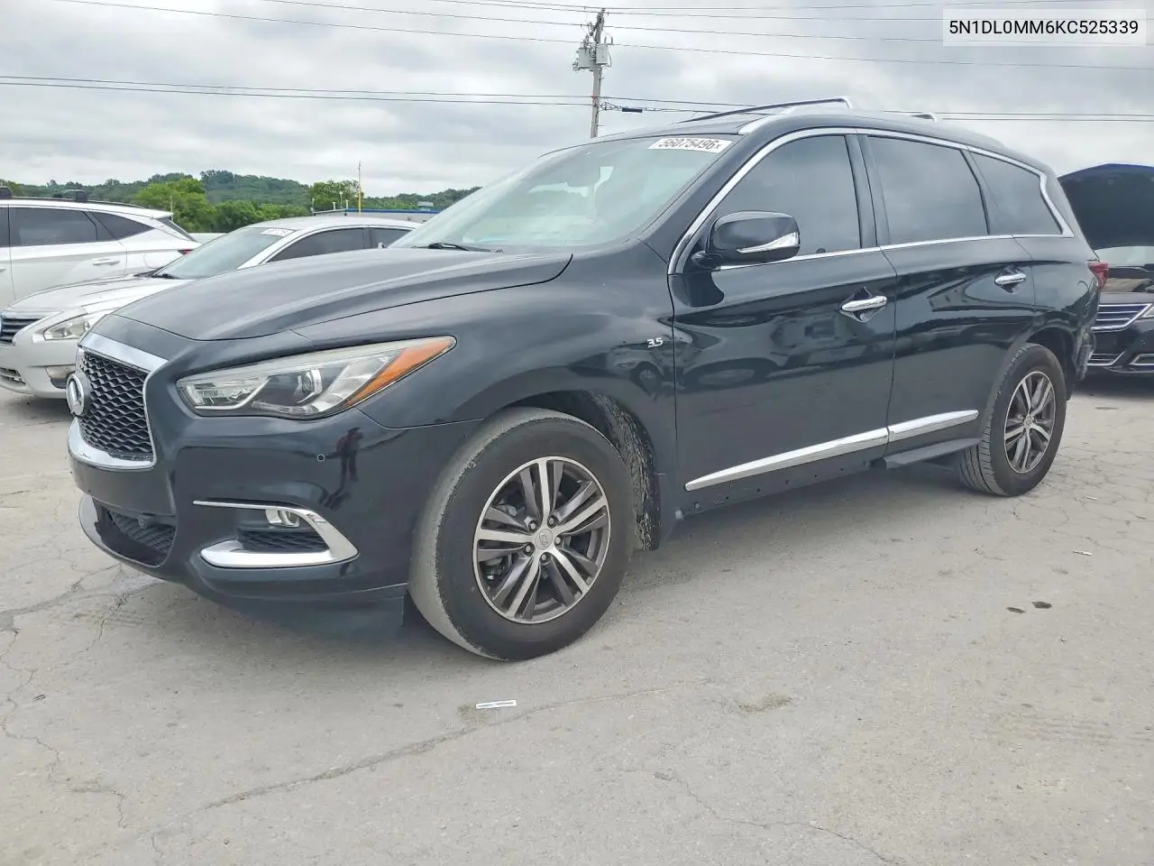 5N1DL0MM6KC525339 2019 Infiniti Qx60 Luxe