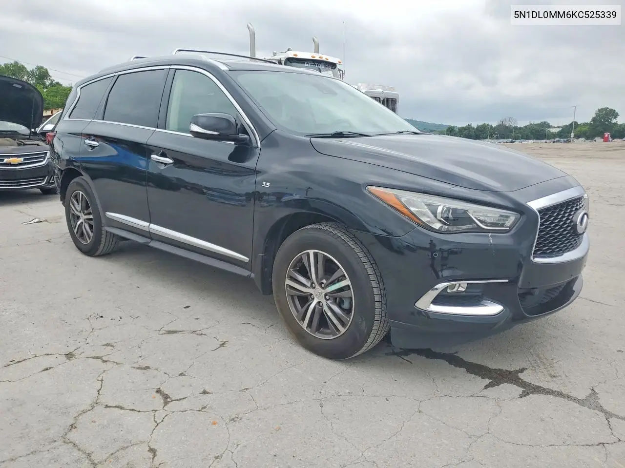5N1DL0MM6KC525339 2019 Infiniti Qx60 Luxe