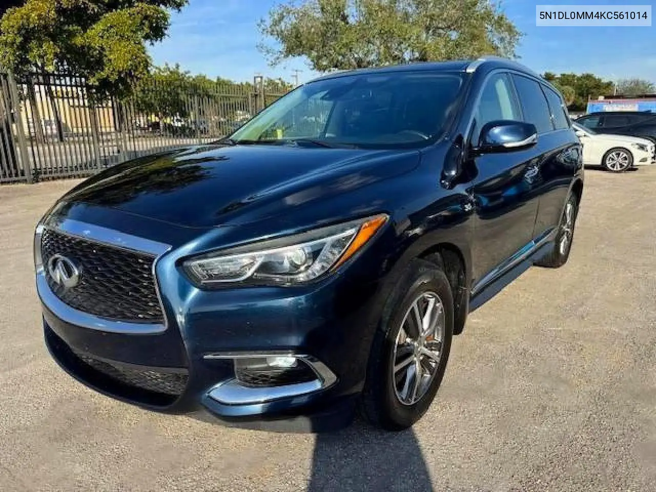 2019 Infiniti Qx60 Pure VIN: 5N1DL0MM4KC561014 Lot: 56175006