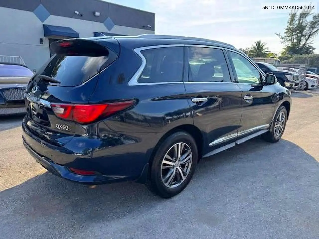 2019 Infiniti Qx60 Pure VIN: 5N1DL0MM4KC561014 Lot: 56175006