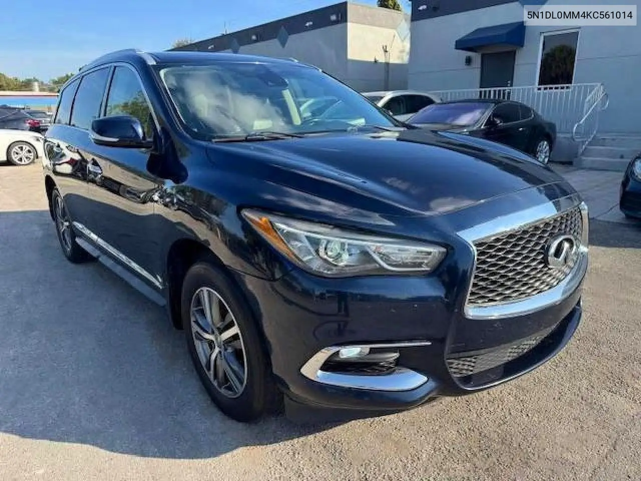 2019 Infiniti Qx60 Pure VIN: 5N1DL0MM4KC561014 Lot: 56175006