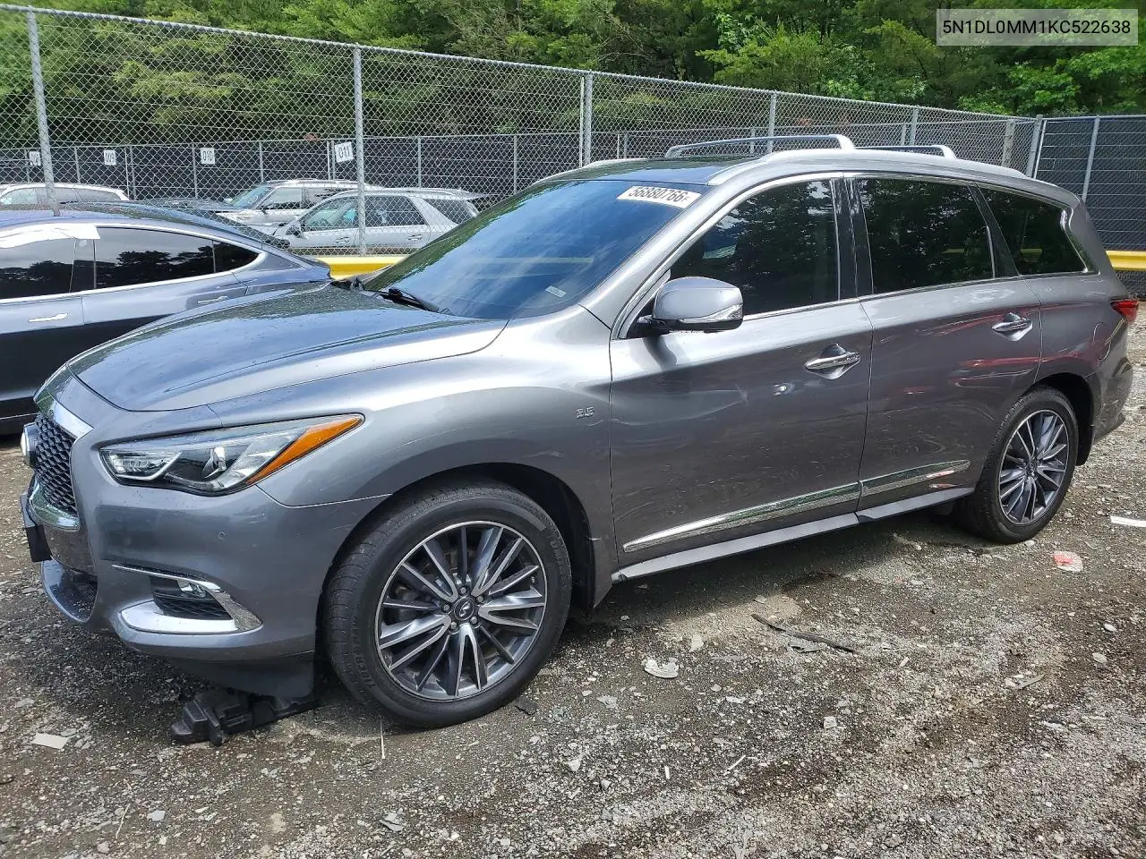2019 Infiniti Qx60 Luxe VIN: 5N1DL0MM1KC522638 Lot: 56880766