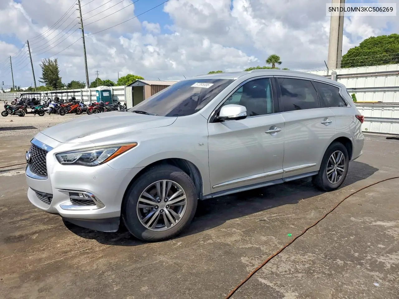 2019 Infiniti Qx60 Luxe VIN: 5N1DL0MN3KC506269 Lot: 57395586