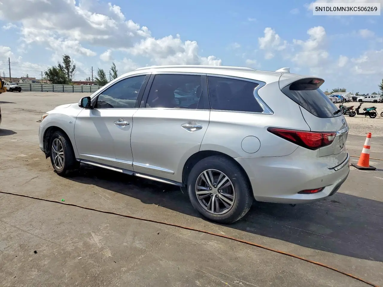 2019 Infiniti Qx60 Luxe VIN: 5N1DL0MN3KC506269 Lot: 57395586