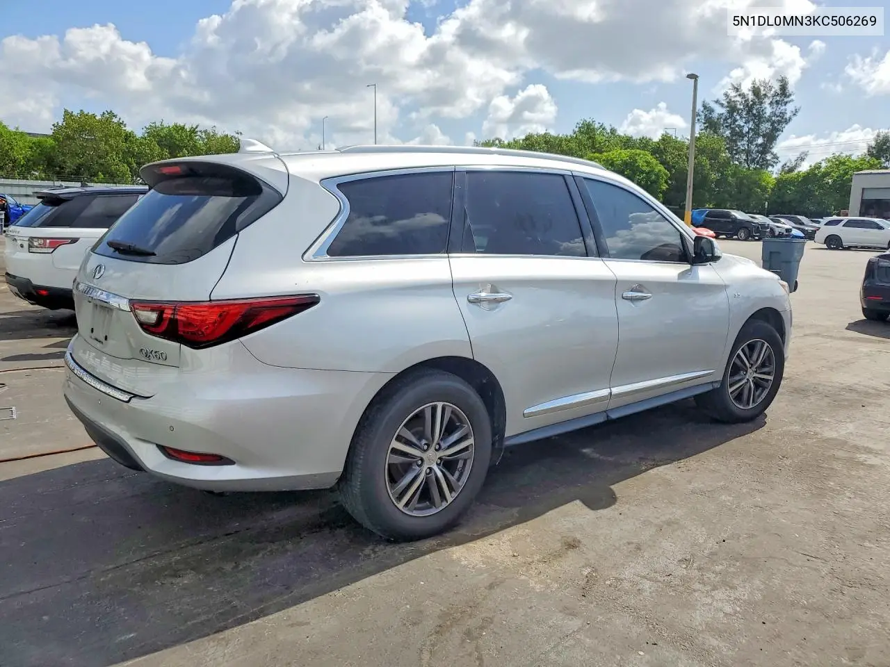 2019 Infiniti Qx60 Luxe VIN: 5N1DL0MN3KC506269 Lot: 57395586