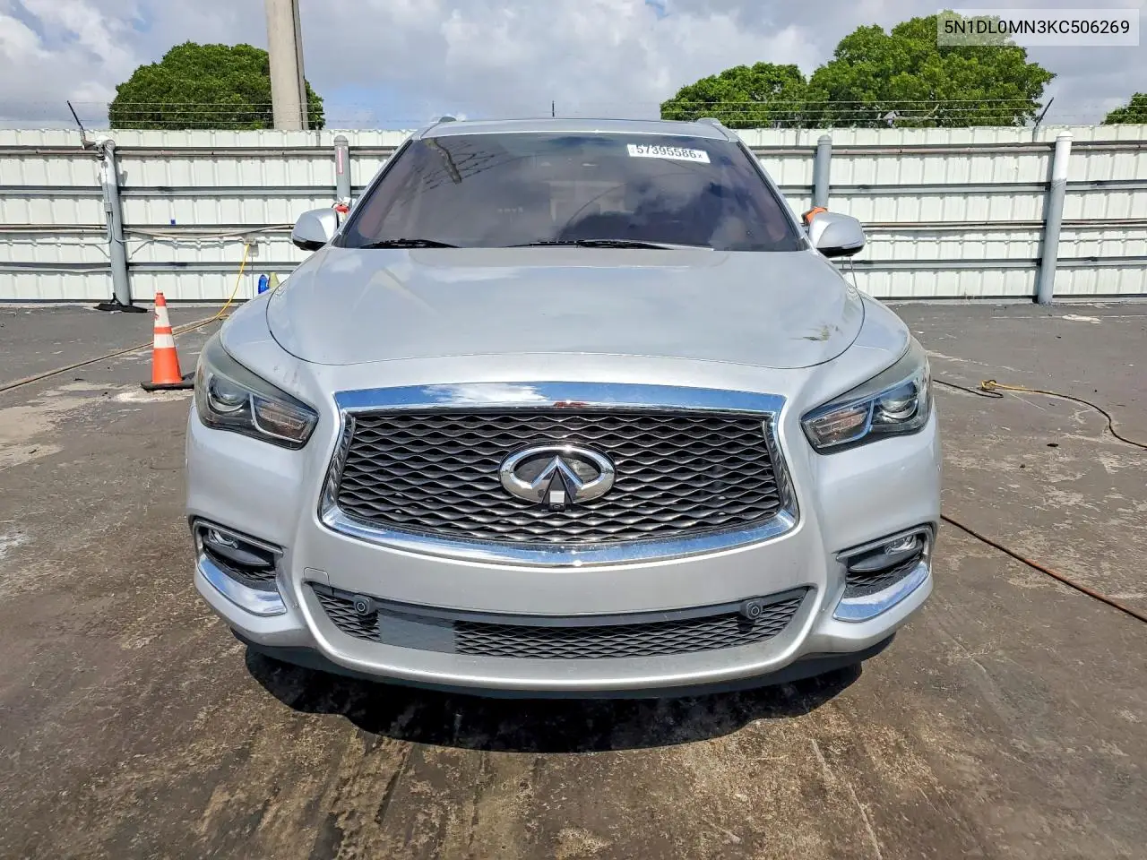 2019 Infiniti Qx60 Luxe VIN: 5N1DL0MN3KC506269 Lot: 57395586