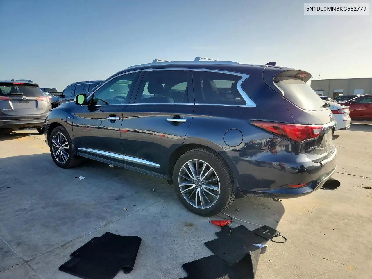 2019 Infiniti Qx60 Luxe VIN: 5N1DL0MN3KC552779 Lot: 57748466