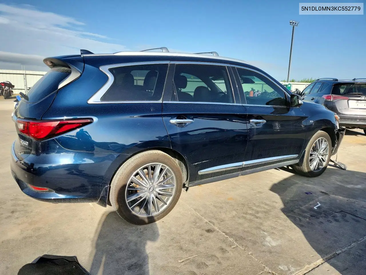 2019 Infiniti Qx60 Luxe VIN: 5N1DL0MN3KC552779 Lot: 57748466