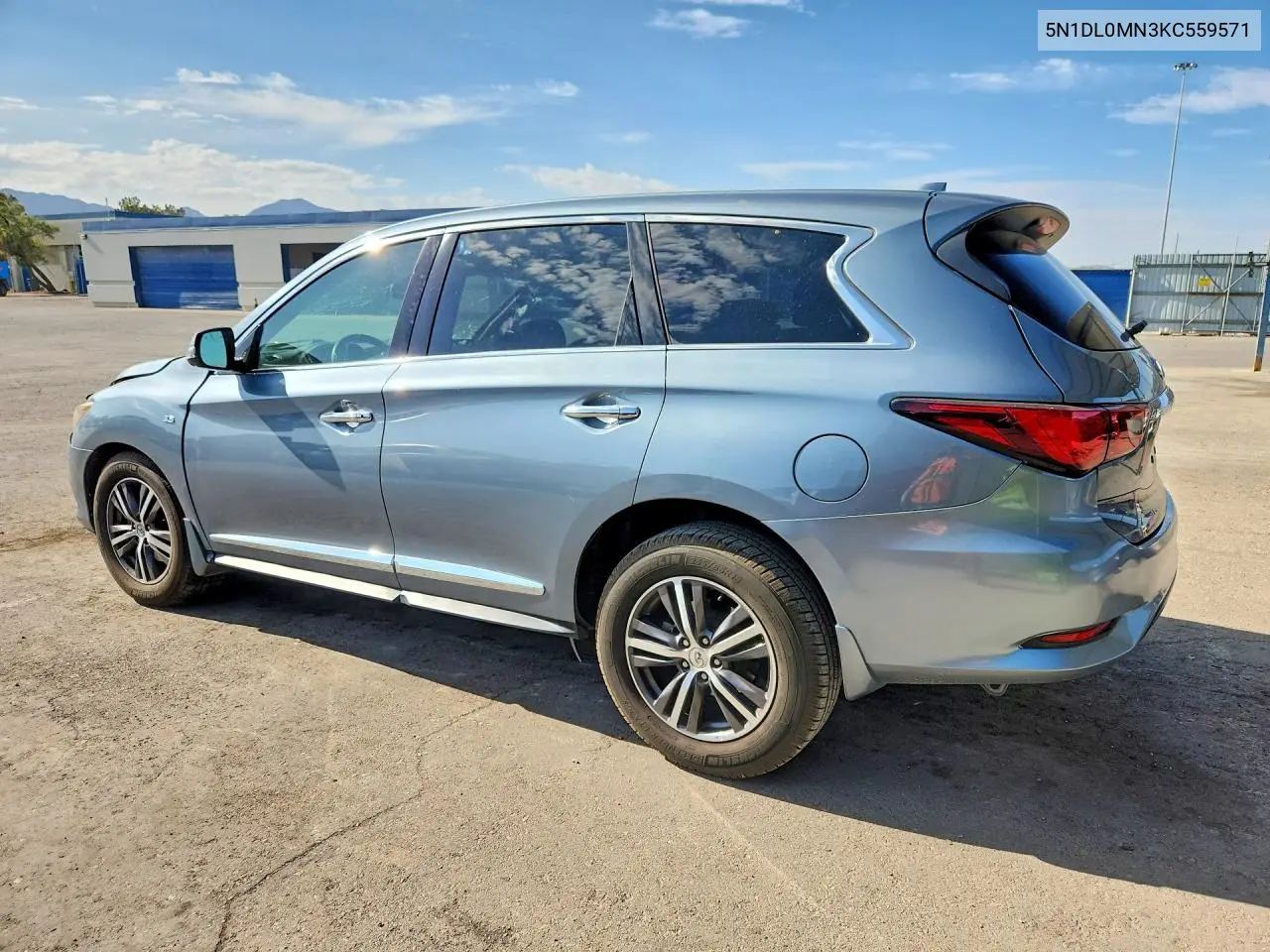 2019 Infiniti Qx60 Pure VIN: 5N1DL0MN3KC559571 Lot: 58482896