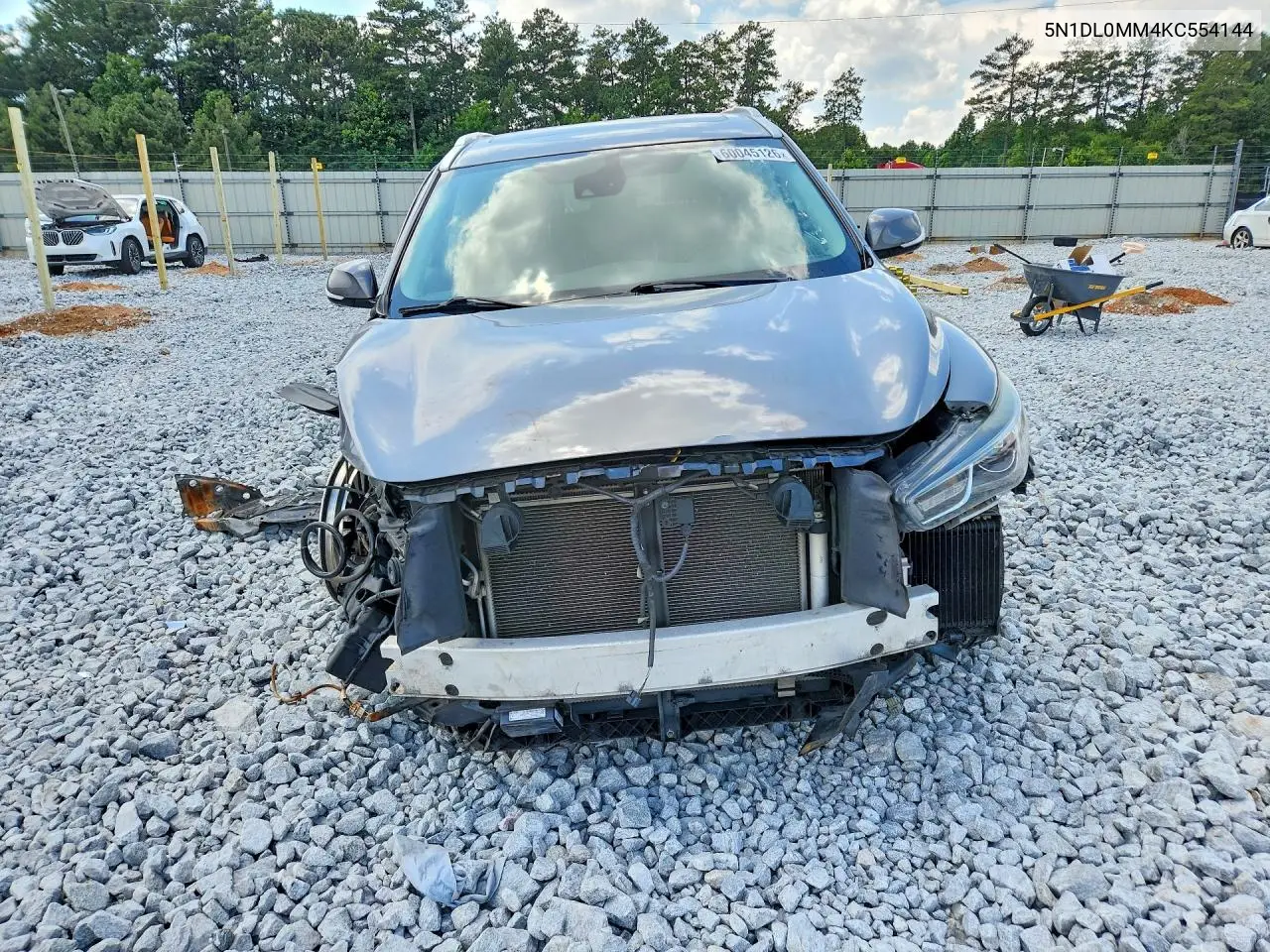 2019 Infiniti Qx60 Luxe VIN: 5N1DL0MM4KC554144 Lot: 60045126