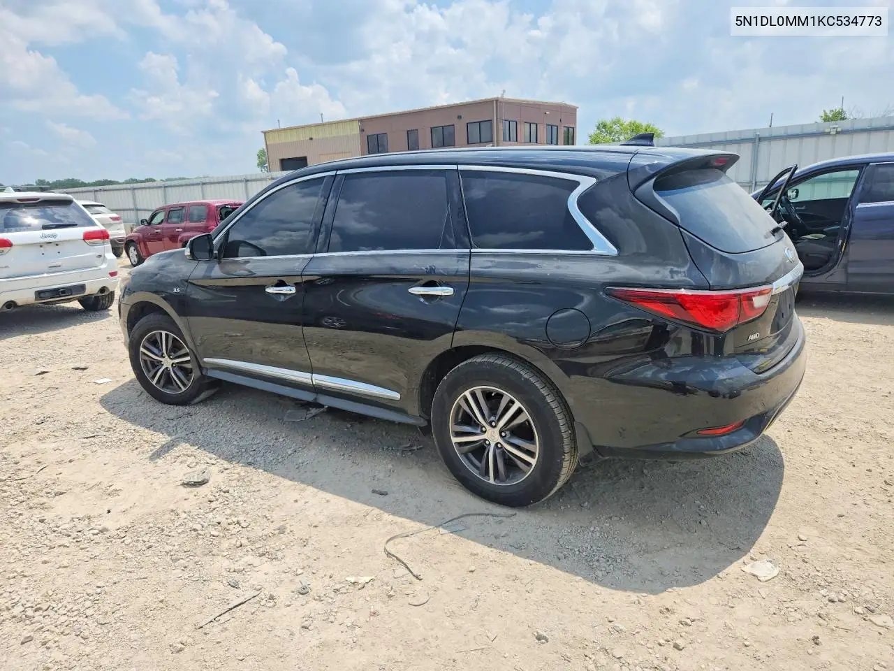 2019 Infiniti Qx60 Pure VIN: 5N1DL0MM1KC534773 Lot: 60359926