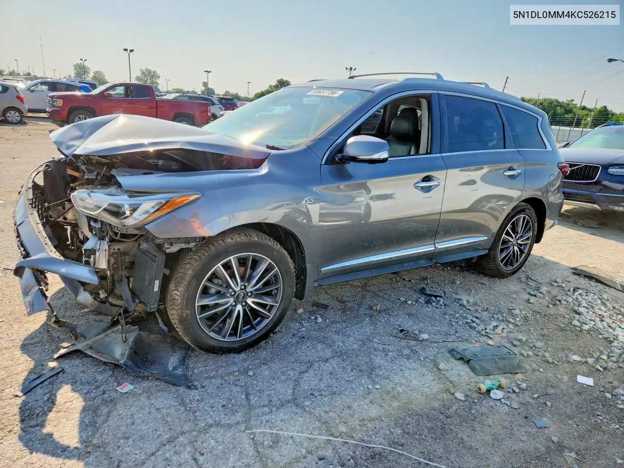 2019 Infiniti Qx60 Luxe VIN: 5N1DL0MM4KC526215 Lot: 60657756