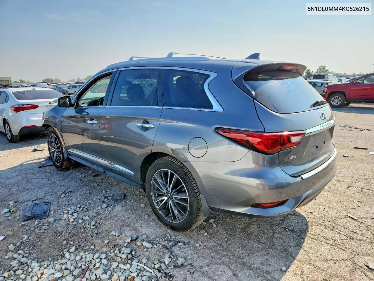 2019 Infiniti Qx60 Luxe VIN: 5N1DL0MM4KC526215 Lot: 60657756