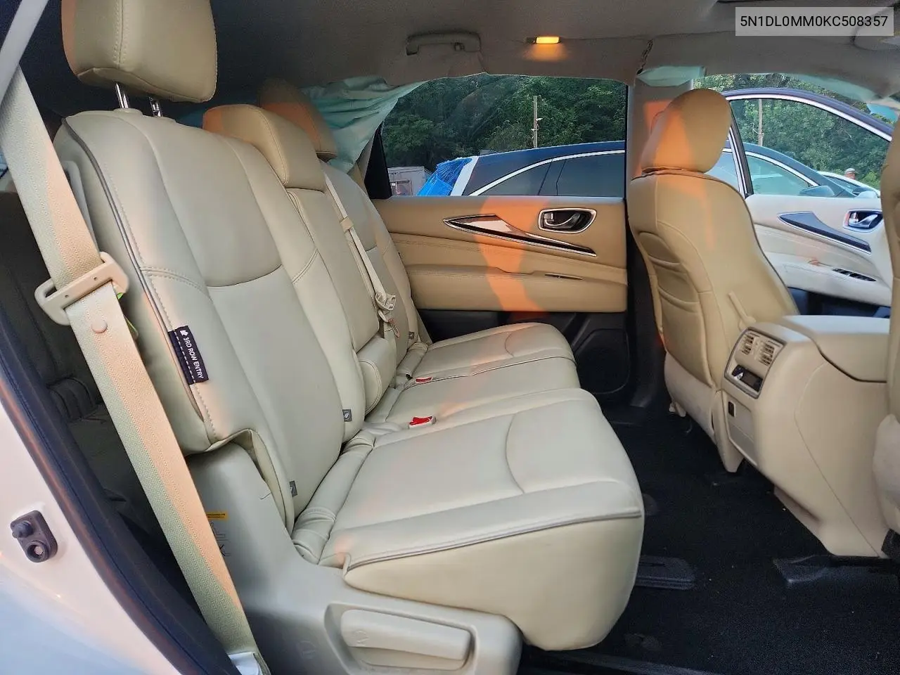 2019 Infiniti Qx60 Pure VIN: 5N1DL0MM0KC508357 Lot: 60853726