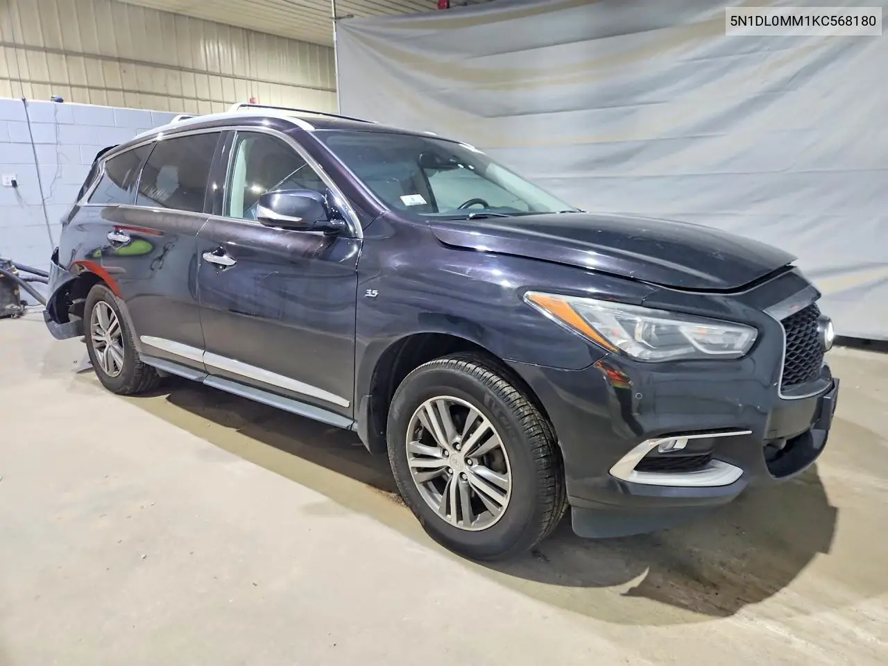2019 Infiniti Qx60 Luxe VIN: 5N1DL0MM1KC568180 Lot: 61001356