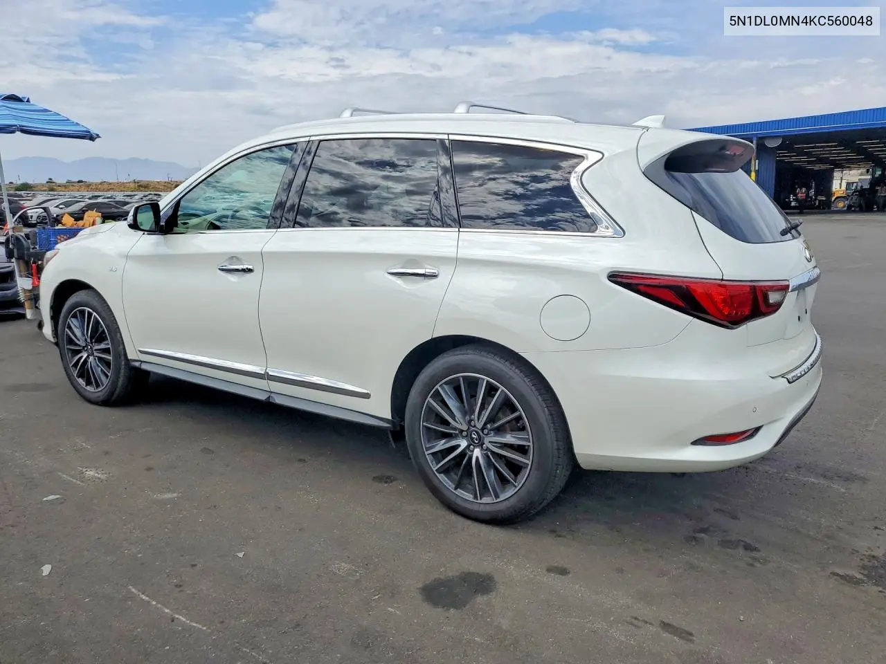 2019 Infiniti Qx60 Pure VIN: 5N1DL0MN4KC560048 Lot: 61060296