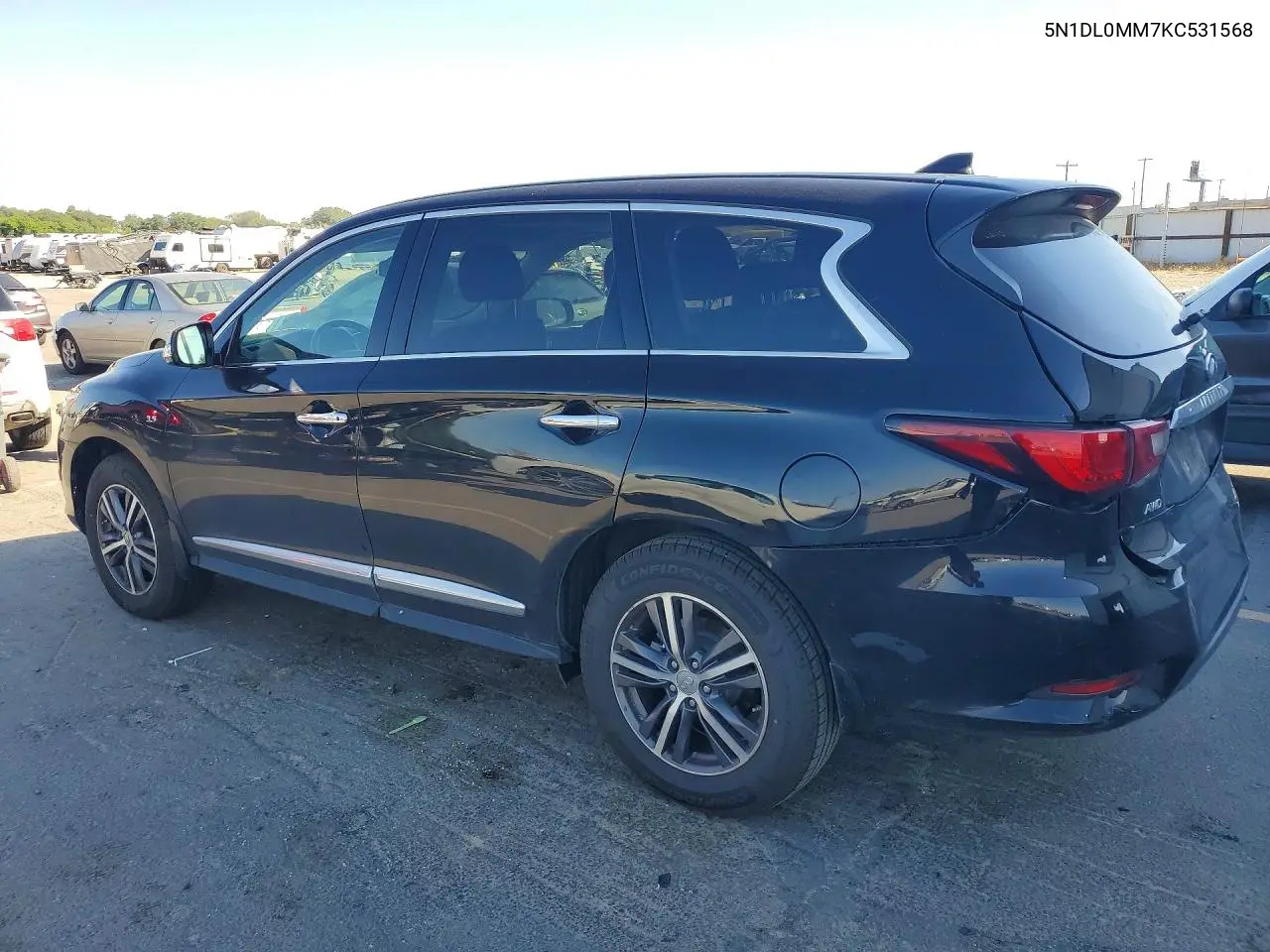 2019 Infiniti Qx60 Pure VIN: 5N1DL0MM7KC531568 Lot: 61069756