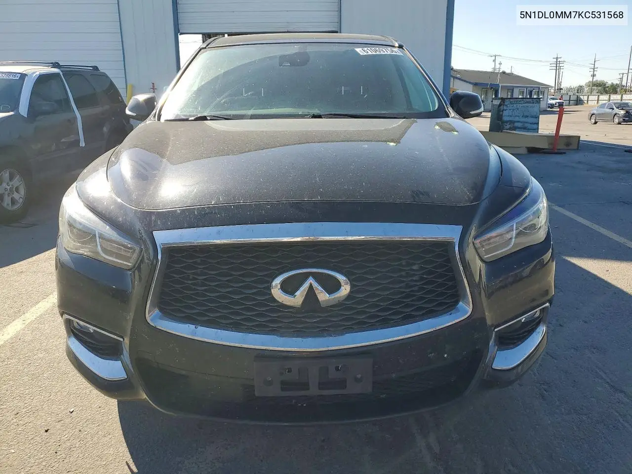 2019 Infiniti Qx60 Pure VIN: 5N1DL0MM7KC531568 Lot: 61069756