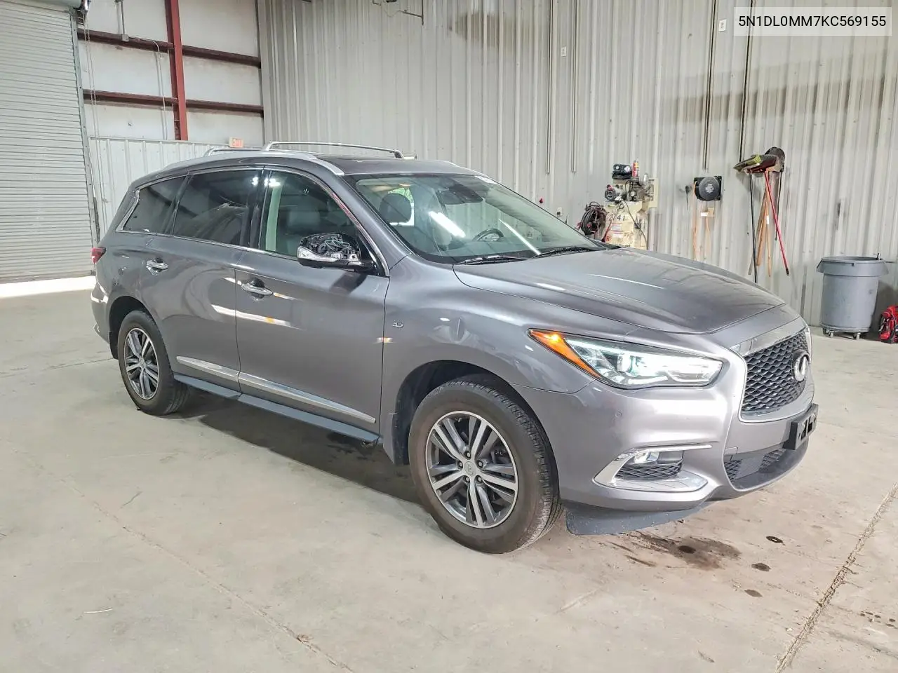 2019 Infiniti Qx60 Luxe VIN: 5N1DL0MM7KC569155 Lot: 61121596