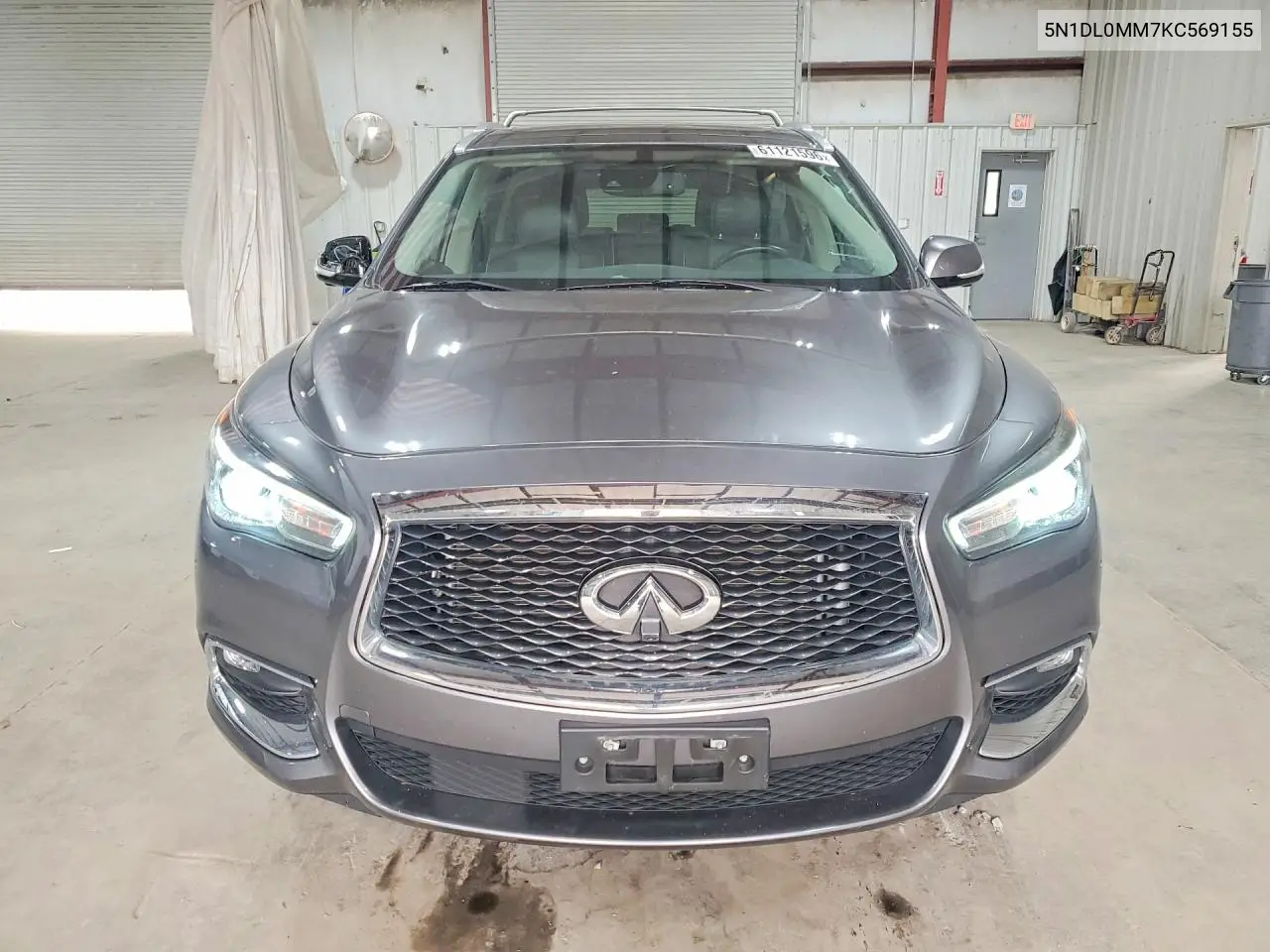 2019 Infiniti Qx60 Luxe VIN: 5N1DL0MM7KC569155 Lot: 61121596