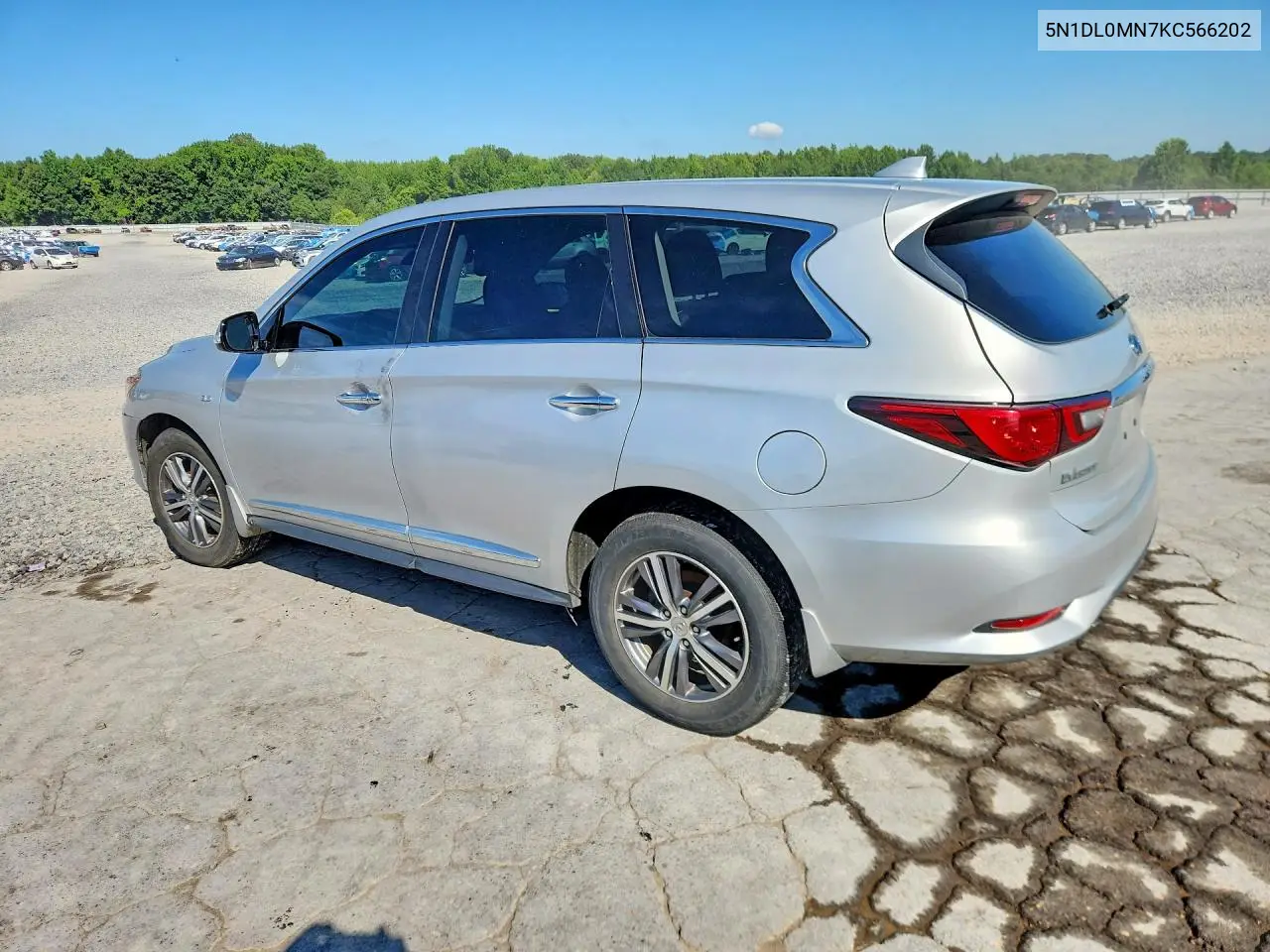 2019 Infiniti Qx60 Pure VIN: 5N1DL0MN7KC566202 Lot: 61203196
